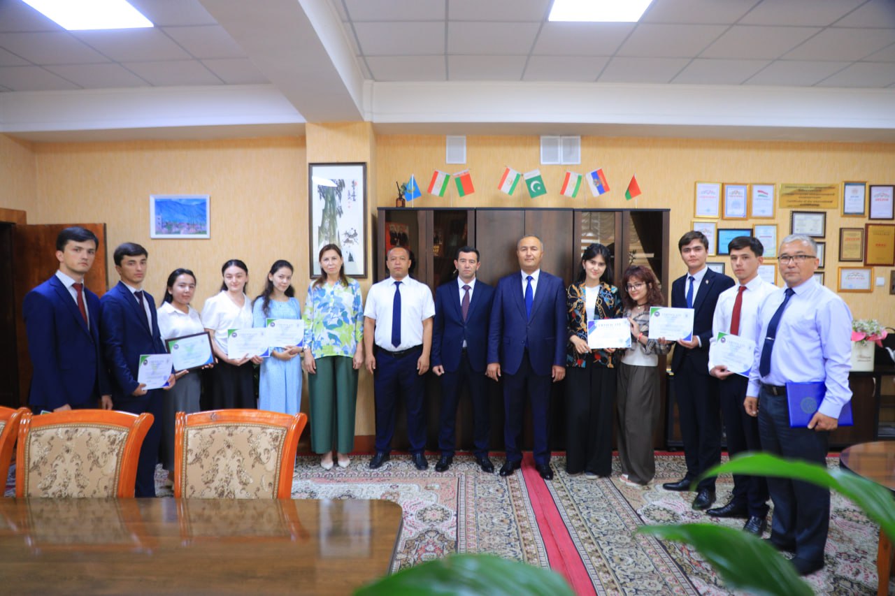 Reception of International Competition Winners by the University Rector