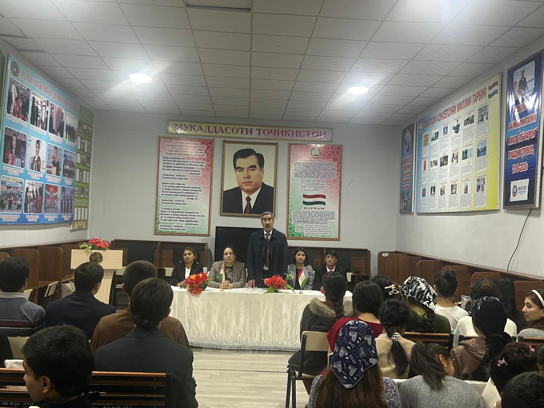 ДДҲБСТ: Баргузории чорабинии тарбиявӣ дар мавзуи «Терроризм ва ифротгароӣ – падидаҳои номатлуби замони муосир»